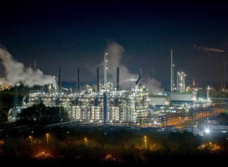 Naftakrakers 's nachts